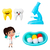 Kit Medico Dentista Mini Doutor Infantil Educativo 22 Peças - comprar online