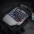 Teclado Gamer Rgb Uma Mão Semi Mecânico Jogos USB - comprar online