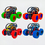 Carrinho Mini Monster Truck 4x4 Fricção Brinquedo Infantil na internet
