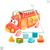 Ônibus Brinquedo Educativo Xilofone Peças De Encaixar
