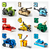 Brinquedo Super Números Transformam Carrinhos Robôs na internet