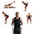 Kit Extensor Elastico 11 Peças Exercicio Fitness Pilates - ERC Variedades
