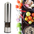 Moedor Pimenta Ou Sal Gourmet Eletrico A Pilha Aço Inox - ERC Variedades