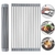 Escorredor de Pia Dobravel Portatil Aço Inox 37x35cm