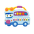 Teclado Piano Musical Bebe Brinquedo Infantil Divertido Som Carros Policia