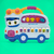 Imagem do Teclado Piano Musical Bebe Brinquedo Infantil Divertido Som Carros Policia