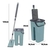 Rodo Mop Flat E Balde Para Limpeza De Piso - comprar online