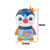 Teclado Piano Musical Bebe Brinquedo Infantil Divertido Som Pinguim - comprar online