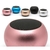 Mini Caixa De Som Bluetooth Bolinha Metal Amplificada Speaker 3w