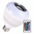 Lampada Led Musical Rgb Bluetooth Controle Remoto 8 Cores - comprar online