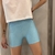 Short Gofrado - Turquesa - comprar online