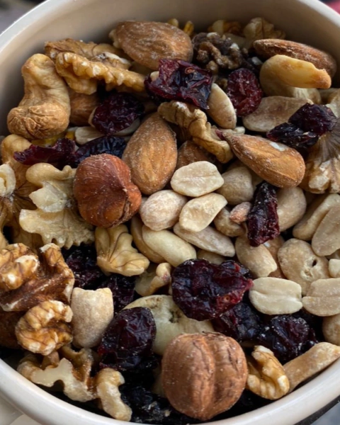 Mix seco con arándanos