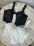 Corset Estruturado em Couro Eco - comprar online