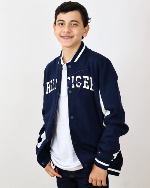 Jaqueta Bomber Color Block Tommy Hilfiger