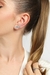 Brinco Ear Cuff Cravejado