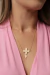 Colar Cruz Gotas Tam M - comprar online