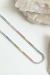 Colar Riviera Rainbow 40cm Prata925