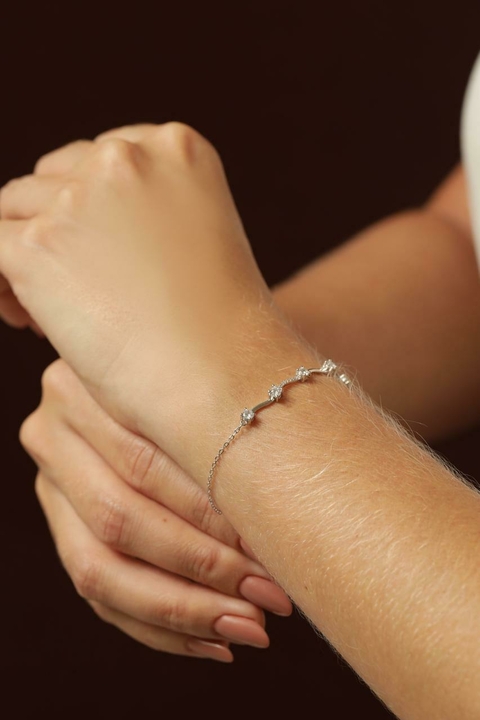 Pulseira Barrinhas Prata925