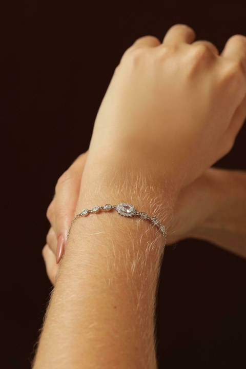 Pulseira Estilo Princesa Prata925