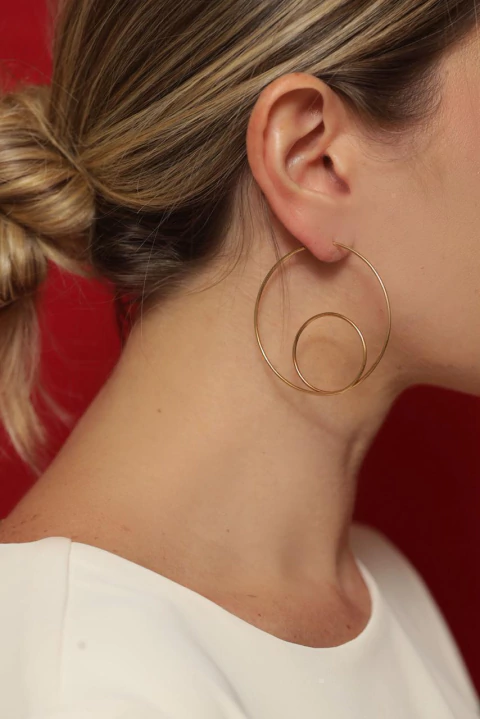 Brinco Argola 2 Voltas