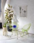 Silla Bertoia Diamond color verde esmeralda - Espacio Intervista