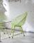 Silla Bertoia Diamond color verde esmeralda en internet