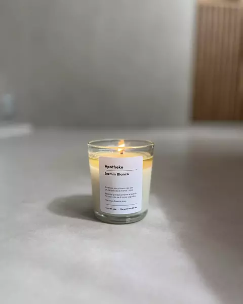 Vela Aromática de Vidrio - Apotheke
