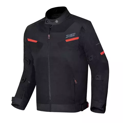 Jaqueta X11 Breeze 2 Masculina Preta/Vermelha - comprar online