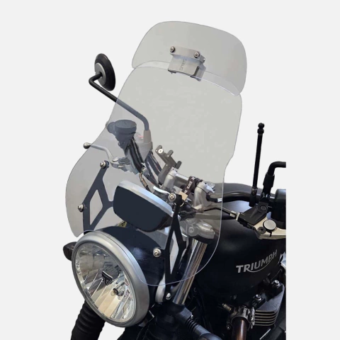 COMBO (Bolha+Defletor) Drakar Triumph Street/Speed Twin 900 2015 até 2024 - comprar online