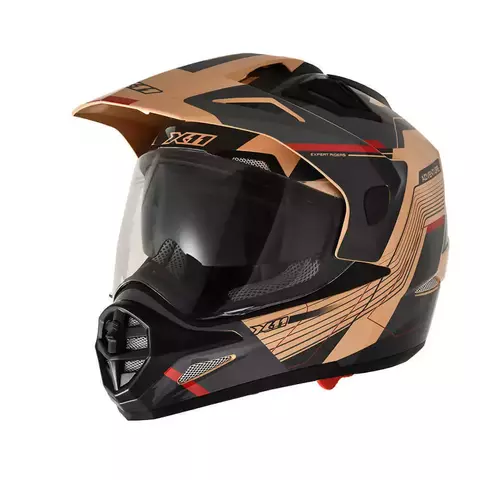 Capacete Trilha X11 Crossover Adventure Areia (Viseira Solar) - comprar online