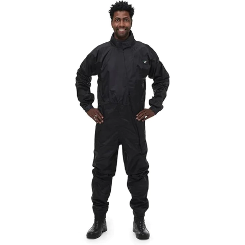 Macacão de Chuva Nylon Pantaneiro Preto - comprar online