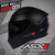 Capacete ASX City Solid Preto Grafite Fosco - BMOTOS