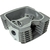 Cabeçote CG Titan 150 09/14 E Fan 150 09/15 C/ Guia Completo - C1061 na internet