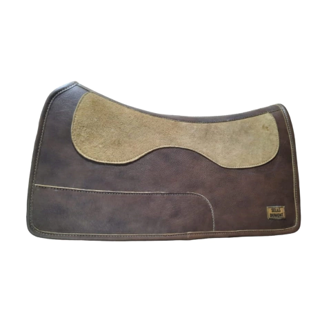 Carona De Couro e Feltro