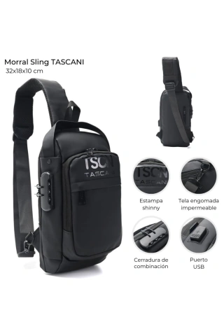 Morral Tascani sling TSA - comprar online