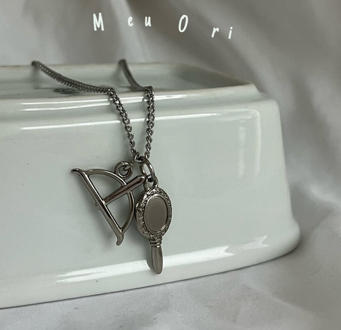 Colar | Meu Ori - 2 Orixás | Prata