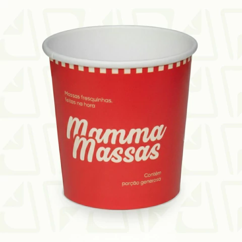 Pote de Papel 500ml Personalizado - comprar online