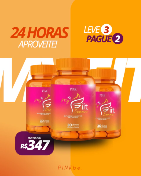 COMBO 2 MY FIT SUMMER - PAGUE 2 LEVE 3