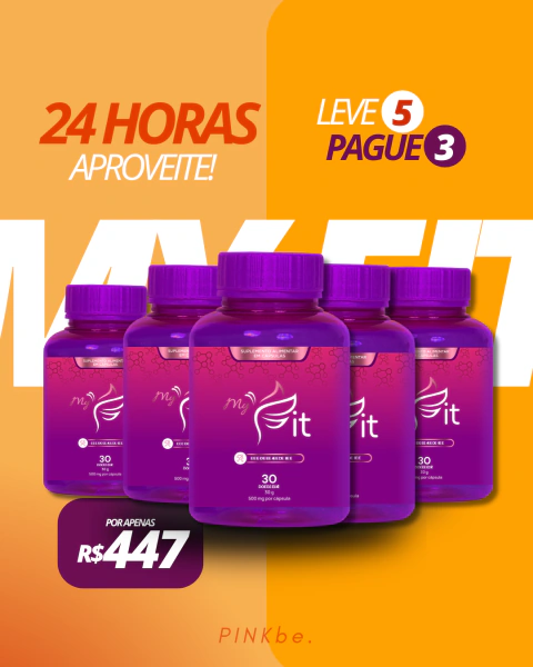 COMBO 3 MY FIT PREMIUM - PAGUE 3 LEVE 5