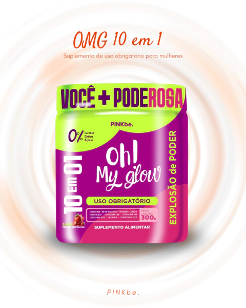 OH MY GLOW SUCO ROSA 10 EM 1