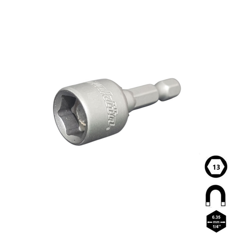 Ponta Bits Soquete Magnético 13 mm Makita B-38744