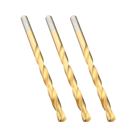 Broca Metal Aço 8mm HSS-TIN Alta Dureza Makita 3 PÇS