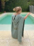 Poncho toalla [ verde malva ] - tienda online