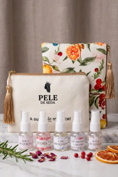 Kit Miniaturas Aromáticas + Necessaire Exclusiva