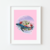 BALLENA FONDO ROSA - comprar online