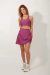 POLLERA SHORT MORLEY PURPURA - comprar online