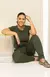 Conjunto Calça Justa e Blusa Básica e Chique- Verde Humanidade na internet