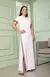 Vestido Moletom Maxi Confort | Ritilínea Lateral e Modelagem Comfy - OFF - loja online