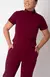 Conjunto Calça e Blusa Gola Alta Slim Moletinho Gramatura 380 - Bordô Witch - Pannu - Moda Comfy