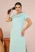Vestido Clássico Moletinho Premium - Verde Jalapão - Pannu - Moda Comfy